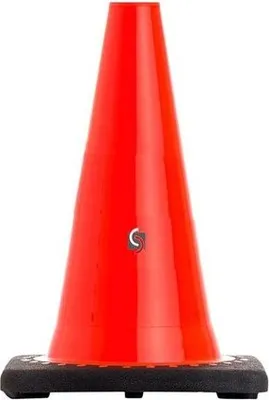Produktbild von Markierkegel, Leitkegel 300 mm ohne Folie orange, flexibel