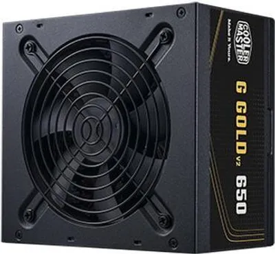 Produktbild von Cooler Master G Gold 650 V2 Netzteil 650 W 24-pin ATX ATX Schwarz (MPE-6502-ACAAG-EU)