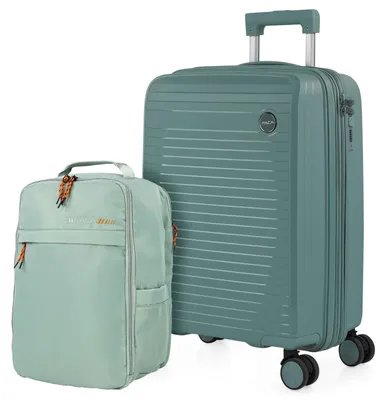 Immagine prodotto di Valigia da viaggio leggera con sistema trolley, dimensioni 55x40x20 cm