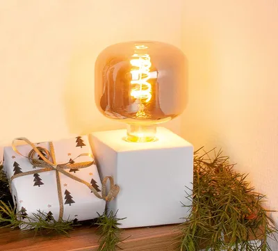 Obrázok produktu pre Keramická základňa lampy Gilde a žiarovka LED 90377