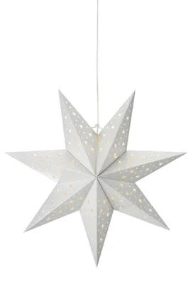Produktbild von Markslöjd Hängestern Blank silber, H 45 cm x T 19 cm x L 45 cm