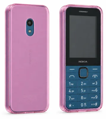Obrázok produktu pre caseroxx ochranné TPU puzdro kompatibilné s Nokia 225 4G (2024), gumené puzdro na mobilný telefón ružové, Obrázok generovaný UI