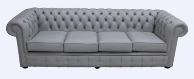 Produktbild von Chesterfield Design Luxus Polster Sofa Couch Sitz Garnitur Leder Textil Neu #218