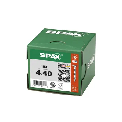 Obrázok produktu pre Spax Zápustná Viachlavňová Hlava T-Star Plus T20 S Plným Závitom Wirox A9J 180St