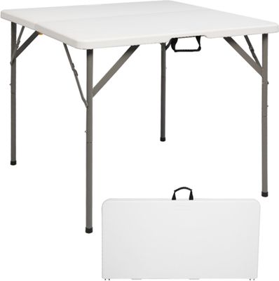 FCH Klapptisch Campingtisch Gartentisch Falttisch Beistelltisch 86*86*74cm