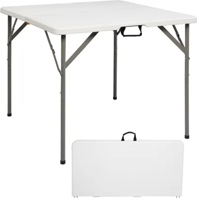 Produktbild von FCH Skládací stůl Kempingový stůl Zahradní stůl Skládací boční stůl 86*86*74cm