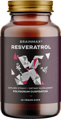 Immagine prodotto di BrainMax Trans-Resveratrol, resveratrolo, 500 mg, 60 capsule vegetali