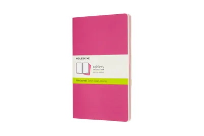 Produktbild von Moleskine Cahier Large/A5, 3er Set, Blanko, Kinetisches Pink