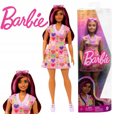 Image de Barbie Fashionistas Poupée Mode Amie Jouet Fille HJT04