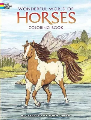 Produktbild von Wonderful World of Horses Coloring Book