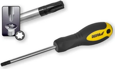 Obrázek produktu pro Šroubovák DEDRA Torx T30x100 mm, hvězdicový | 063D7