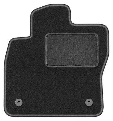 Image de Tapis conducteur en moquette pour Skoda Kodiaq 2016- (7 places) – 1 pièce, gris graphite, sur mesure – Wielganizator LUX