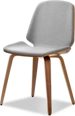 Immagine prodotto di Sedia da pranzo AMELINA - noce / grigio