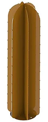 Deko-Kaktus, gerade, 69 cm, orange