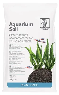 Produktbild von Tropica Aquarium Soil 3L kompletter Bodengrund 2-3mm Pflanzendünger Pflanzen