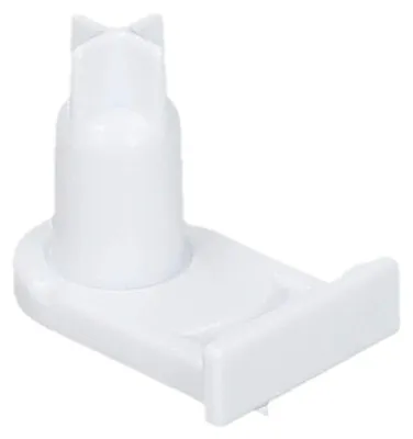 Türscharnier-Kontaktdose, 25x15x15 mm, Kunststoff, weiß, 2 Stück