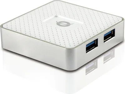 Productafbeelding van Conceptronic HUBBIES03W USB 3.0 hub met 4 poorten