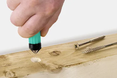 Produktbild von wolfcraft 1 Handsenker, 3 Schneiden Ø 19