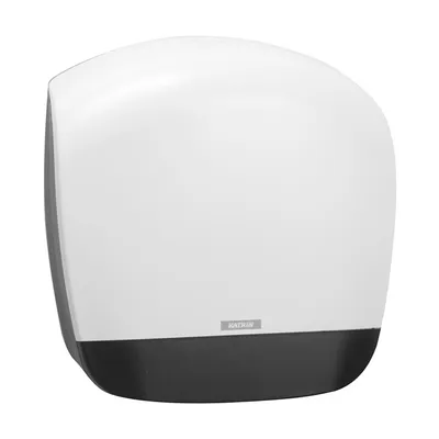 Produktbild von KATRIN Toilettenpapierspender S 82117 schwarz, weiß Kunststoff