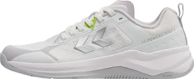Zdjęcie produktu dla Hummel HB Powerstrike Pro buty halowe buty sportowe buty do piłki ręcznej biały/srebrny 230729-9001, Rozmiar buta:39 EU