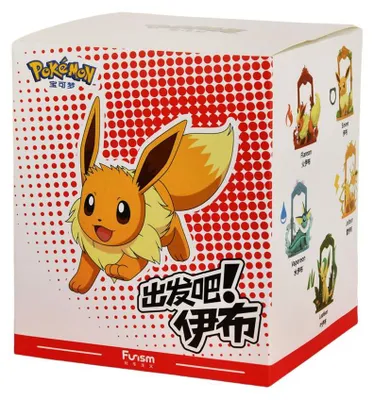 Immagine prodotto di Pokémon Funism: Collezione "Evoluzione di Eevee" - Confezione a sorpresa
