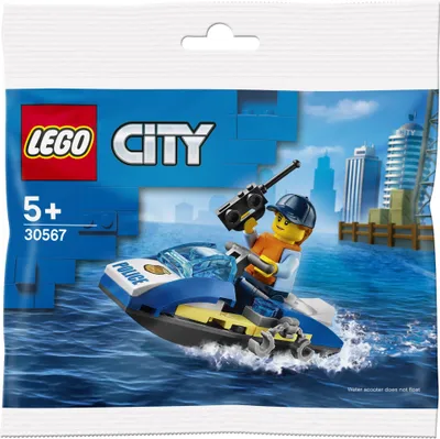Produktbild von LEGO City Police Water Scooter, Bausatz, 5 Jahr(e), 33 Stück(e)