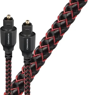 Produktbild von AudioQuest Cinnamon OptiLink 0.75m, Toslink, Männlich, Toslink, Männlich, 0,75 m, Schwarz
