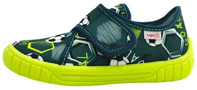 Productafbeelding van Superfit Bill Kinderschuhe Jungen Hausschuhe Grün Freizeit