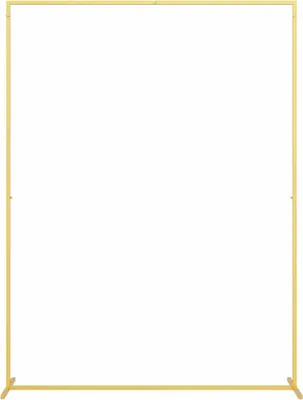 Produktbild von vidaXL Hochzeitsbogen Gold 150 x 49,5 x 200 cm Stahl