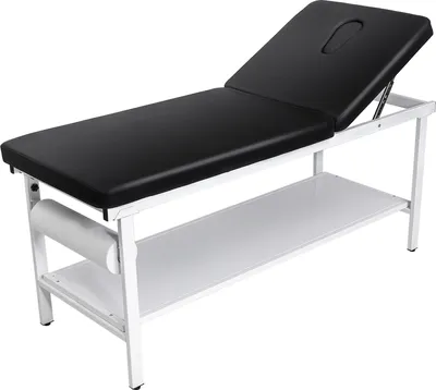 Obrázok produktu pre Vyšetrovací stôl VEVOR, 227 kg, odpočinkový stôl 1855x705x815 mm, stôl pre pacientov s nastaviteľným operadlom (0°-40°) a držiakom na papierové rolky, cvičný stôl pre nemocnice, kliniky a rehabilitačné centrá