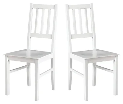 Produktbild von ESSZIMMERSTUHL - 2er-Set Bos 4 D weiss weiss