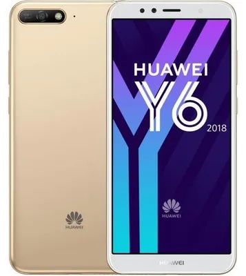 Image de Téléphone mobile Huawei Y6 2018, Dual SIM, 4G, 16GB, couleur : or