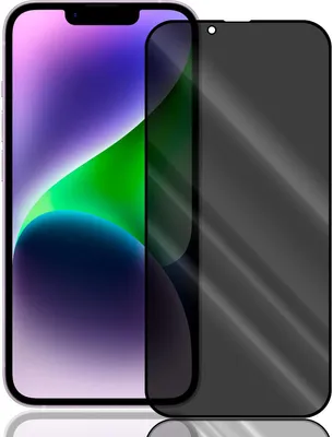 Produktbild von Anti Spy Panzer Folie für Apple iPhone 14 Plus Privacy Displayschutzfolie Sichtschutz Glasfolie Schutzglas