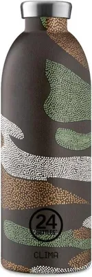 Produktbild von 24Bottles Camo Zone, 850 ml, Tägliche Nutzung, Mehrfarbig, Edelstahl, 205 mm, 7,3 cm