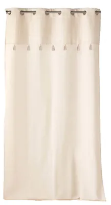 Zdjęcie produktu dla Zasłona boho IZIGOLD, z chwostami, 140 x 240 cm