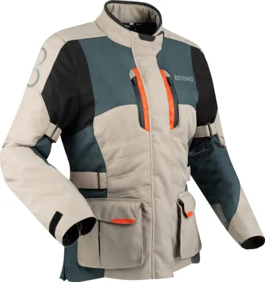 Produktbild von Bering Siberia wasserdichte Damen Motorrad Textiljacke, beige, 44