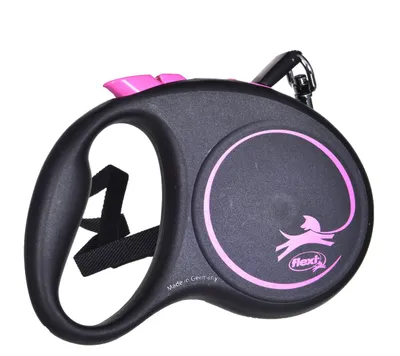 Zdjęcie produktu dla Smycz Flexi Black Design S 5 m zwijana dla psa