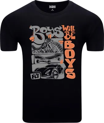 Obrázok produktu pre Diarbo Pánske tričko so športovou potlačou Boys Toy Black Veľkosť XXXL