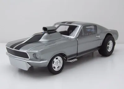Produktbild von Acme 18885 Ford Mustang Gasser "Gone in 60 seconds" 1967 grau 1:18