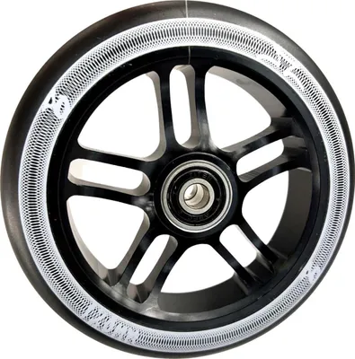 Produktbild von AO Stunt-Scooter Rolle spoked 120mm schwarz/PU schwarz