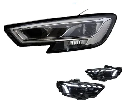 Obrázek produktu pro Světlometová jednotka, dynamické směrové světlo, kompatibilní s Audi A3 2017–2020, 17–20 LED
