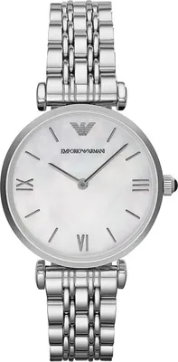 Produktbild von Emporio Armani Uhr AR1682 Quarz Edelstahl 32mm silberfarben 3 bar wasserdicht