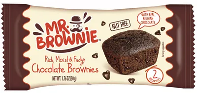 Produktbild von Mr. Brownie Chocolate Brownies 2x25g
