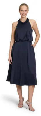 Produktbild von Vera Mont Damen Cocktailkleid mit Stehkragen Night Sky,44
