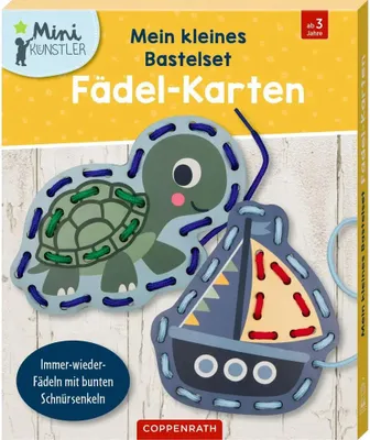 Produktbild von Mein kleines Bastelset: Fädel-Karten