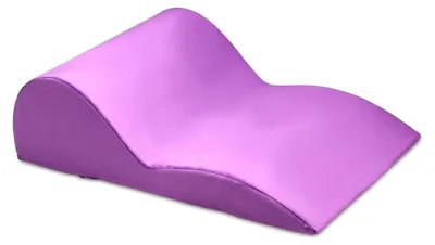 Imagen del producto de Almohada ergonómica en forma de corazón - color púrpura