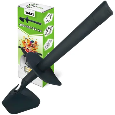 Mengspatel für Thermomix TM31, schwarz, 85x280x72 mm