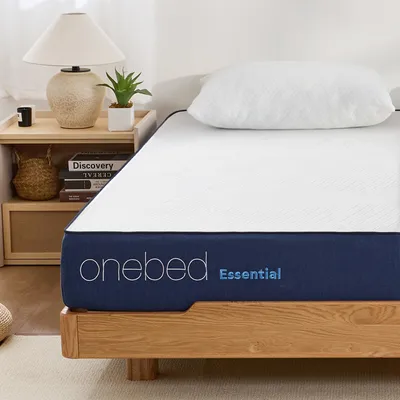 Produktbild von Onebed Matratze 90x200 cm Mittelfest 20cm, Ergonomische 7-Zonen Kaltschaummatrat