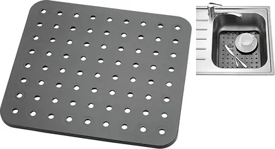 Produktbild von Wenko 2005571100 Wkład do zlewu crystal ant, czarny