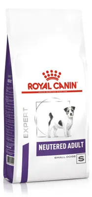 Obrázek produktu pro Royal Canin Neutered Adult Small, Dospělý jedinec, Malý (5-10 kilogramů), Kukuřice, Vepřové, Drůbež, 1,5 kg